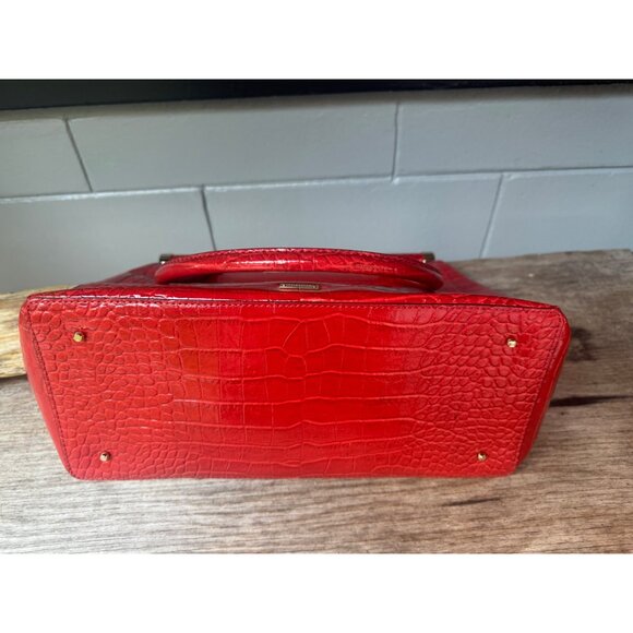 Kate Spade Knightsbridge Constance Red Croc Embossed Bag - Picture 5 of 9